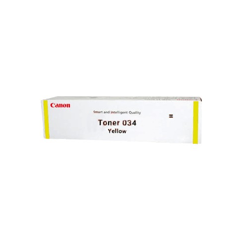 Canon 034 Yellow Toner Cartridge Crg 034 9451b001aa